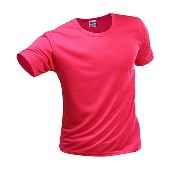 Zoeecloth Active Quick Dry Crew Neck T Shirts for Men's Women's | Athletic Short Sleeve Tee Casual Shirts Short Sleeve Solid Color Active Athletic Tops S-4XL