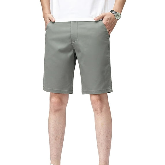 Zoeecloth Cargo Shorts for Men's Solid Color Sweatpants Shorts Relaxed Fit Casual Outdoor Lightweight Work Shorts Beach Shorts