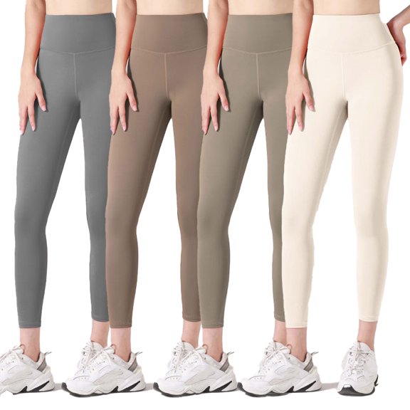 Zoeecloth Leggings for Women High Waist Yoga Pants Tummy Control Running Workout Tight S-XXXL