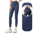 thumbnail image 1 of Zoeecloth Leggings for Women High Waist Yoga Pants Tummy Control Running Workout Tight S-XXXL, 1 of 9