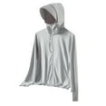 thumbnail image 1 of Zoeecloth Lightweight Sun Shirt Women//Sun Shirt for Women/Women Ice Silk Sun Protection Clothing/Sun Shirt Women//Sunscreen Clothing for Women Uv//White Sun Shirt Women//M-4XL, 1 of 9