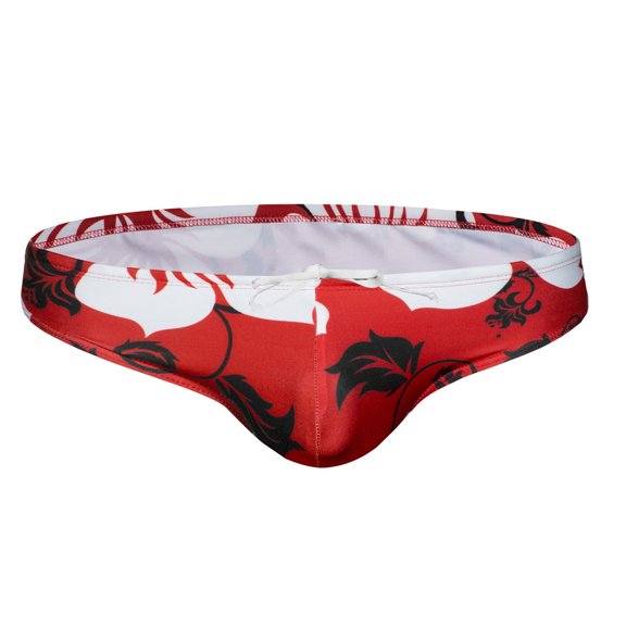 Zoeecloth Men’s Low Rise Bikini Briefs Stretch Swimsuit Casual Beach Swim Trunks Swimwear Quick Dry Athletic Bathing Suit S-XL