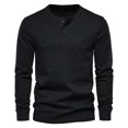 thumbnail image 1 of Zoeecloth Men’s Muscle Fit Undershirt Athletic Slim Fit Long Sleeve Stretch Casual Button down Shirt Summer Casual Button down Shirt M-3XL, 1 of 9