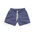 thumbnail image 1 of Zoeecloth Men's Shorts Pocket Elastic Waist Stretch Summer Casual Beach Athletic Sweat Shorts S-3XL, 1 of 10