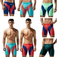 thumbnail image 1 of Zoeecloth Men's Swim Trunks Square Leg with Pockets Mesh Lining Beach Shorts Underwear, 1 of 9