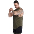 thumbnail image 1 of Zoeecloth Men's Workout Vest Tops Sleeveless Gym Shirts Tank Bodybuilding Fitness Muscle Tee Tops Solid Colours Quick Dry Shirt Running Vest S-XXXL, 1 of 8