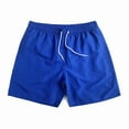 thumbnail image 1 of Zoeecloth Mens Shorts Active Athletic Plus Size Pockets Loose Fit Board Shorts Polyester Beach Pants Male Clothes Shorts M-3XL, 1 of 8