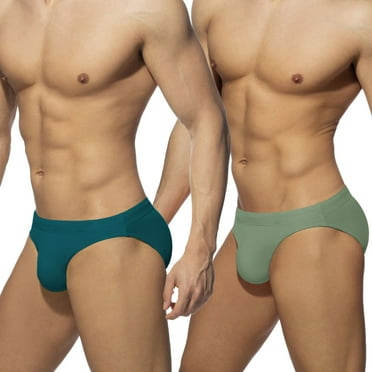 Zoeecloth Mens Swim Swim Trunks Bikini Swimwear Men's Quick Dry Swim Briefs Sport Swimsuit Shorts Stretchy Swimsuit Boyshorts M-XXL