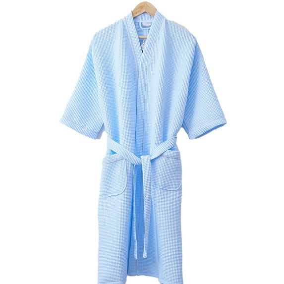 Zoeecloth Robes for Mens and Womens Long Sleeve Bathrobe Loungewear Night-Robe Spring Fal Long Pajamas M-2XL