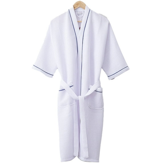 Zoeecloth Robes for Mens and Womens Long Sleeve Bathrobe Loungewear Night-Robe Spring Fal Long Pajamas M-2XL
