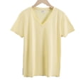 thumbnail image 1 of Zoeecloth Summer T Shirts Tops for Women Casual V Neck T Shirts Female Short Sleeve Tunic Tops Loose Fit S-XXXL, 1 of 9