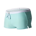 thumbnail image 1 of Zoeecloth Swim Trunks for Mens Double pocket zipper board shorts Summer Holiday Beach surfing Swim Trunks Quick Dry Bathing Suits Solid color Boxers swim trunks S-XL, 1 of 9