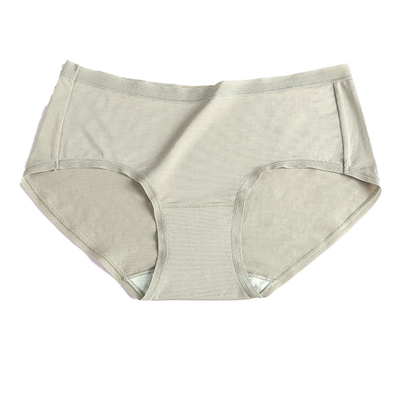 Zoeecloth Women's Breathable Hi-Cut Underwear Half Back Coverage Bikini Panties L-XXL