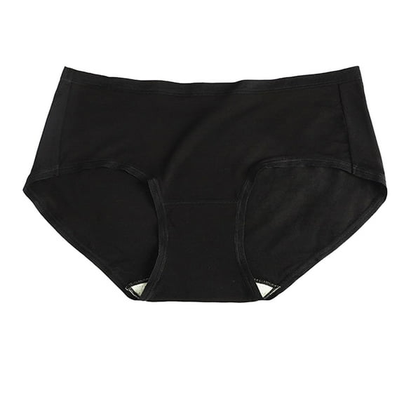 Zoeecloth Women's Breathable Hi-Cut Underwear Half Back Coverage Bikini Panties L-XXL