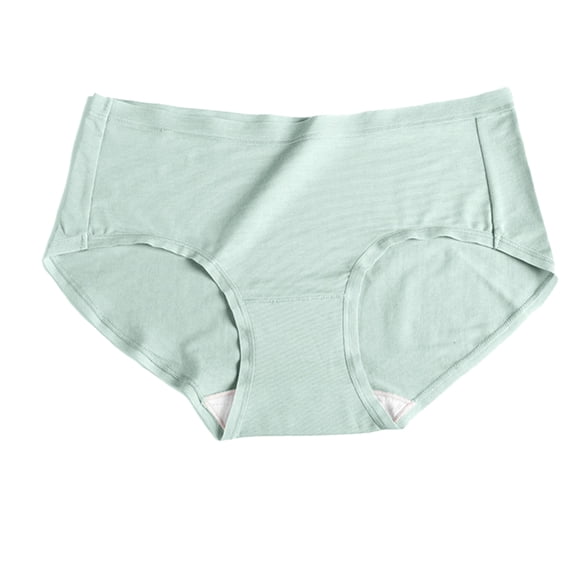 Zoeecloth Women's Breathable Hi-Cut Underwear Half Back Coverage Bikini Panties L-XXL