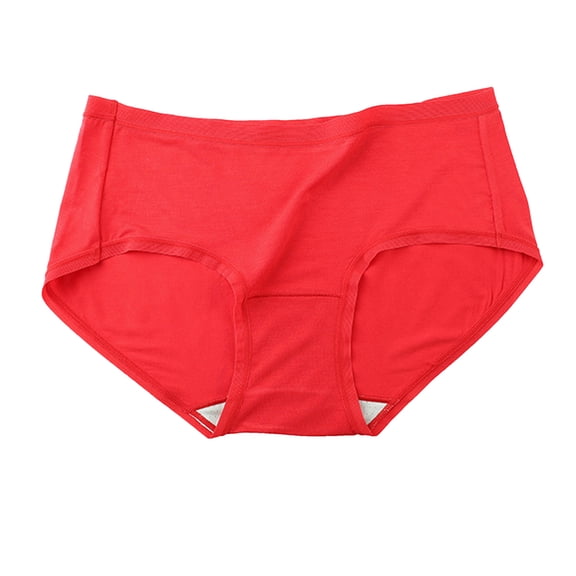 Zoeecloth Women's Breathable Hi-Cut Underwear Half Back Coverage Bikini Panties L-XXL