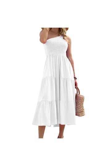 light blue white polka dot dress Light Blue Polka Dot Maxi Skirt Large