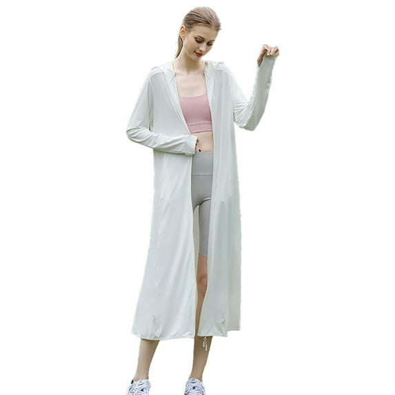 Zoeecloth Women's UPF 50+ UV Sun Protection Clothing Zip Up Lightweight Hoodie Sun Shirt Jackets Summer Lens Sunblock Uv Protection
