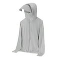 thumbnail image 1 of Zoeecloth Womens Sun Shirts for Women Long Sleeve Uv Protection UPF 50+ UV Sun Protection Clothing Zip Up Hoodie Sun Shirt Athletic Jacket Outdoor Shirt M-5XL, 1 of 9
