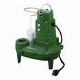 thumbnail image 1 of Sewage Ejector Pump, 1/2 HP, 115V AC Vertical Float 267-0001, 1 of 1