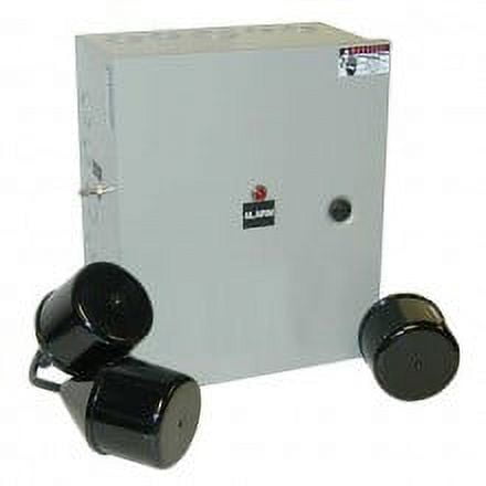 Zoeller 10-1039, Electrical Alternator Duplex Control Panel with 3 Floats, 115 Volts, 1 Phase, 7-15 Amps, Indoor NEMA 1 Enclosure