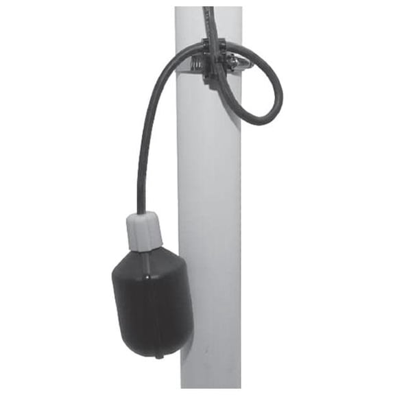 Zoeller Mechanical Float Switch 125/250V 5A with 25 Foot Cord Without Plug - 10-1877