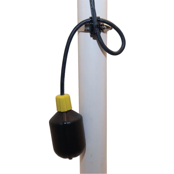 Zoeller 10-1878 250V 5A Piggyback Variable Level Mechanical Control Switch with 35 ft. Cord