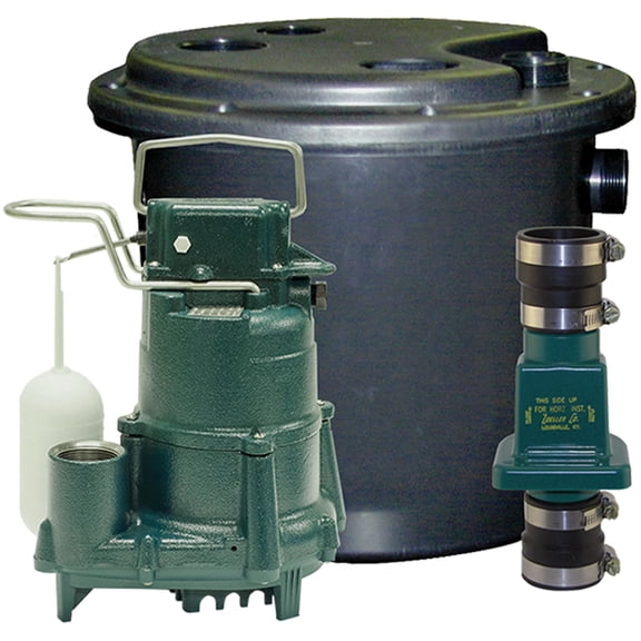 Zoeller M98 131-0001 Flow-Mate Submersible Automatic Sump Pump 115V