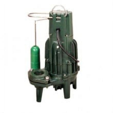 Zoeller 189-0003, Model D189 High Head Effluent Pump 2 HP, 230 Volts, 1 PH, 17.1 Amps, 1-1/2" NPT Discharge, 145 GPM Max