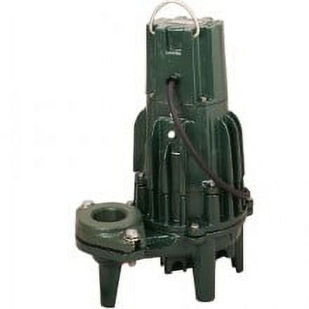 Zoeller 189-0009, Model G189 Effluent Pump 2 HP, 460v, 3 Phase, 6 Amps, 1-1/2 Inch Discharge, Manual, 20 ft. Cord