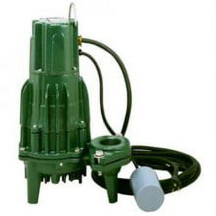 Zoeller 189-0027, Model WD189 High Head Effluent Pump 2 HP, 230 Volts, 1 PH, 17.1 Amps, 1-1/2" NPT Discharge, 145 GPM Max