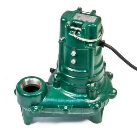 Zoeller 266-0005 0.5 in. 115V HP Cast Iron Automatic Sewage Pump for WVLFS