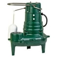 thumbnail image 1 of Zoeller 267-0001, 1/2 HP, 115 Volts, Waste-Mate Sewage Plumbing Pump, 1 of 5