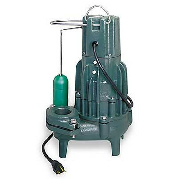 Zoeller 294-0003 1-1/2 Hp 230V High Head Automatic Submersible Sewage Pump