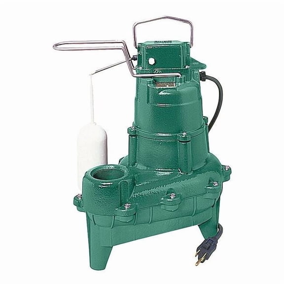 Waste-Mate 4/10 HP 2" Auto Submersible Sewage Pump 115V Vertical 264-0001