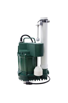 3/4 HP 80 gpm Cast Iron Vertical Float Switch AC Submersible Sump Pump
