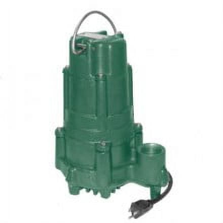 Zoeller 4145-0002, Model N4145, Sump & Effluent Double Seal Pump, 3/4 HP, 115 Volts, 1 Phase, 13 Amps, 1-1/2" NPT Discharge, 61 GPM Max