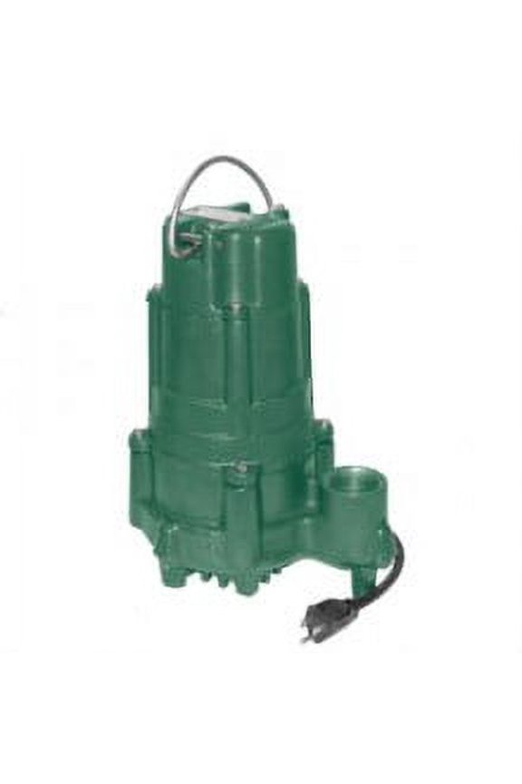 4145-0002, Model N4145, Sump & Effluent Double Seal Pump, 3/4 HP, 115 Volts, 1 Phase, 13 Amps, 1-1/2" NPT Discharge, 61 GPM Max