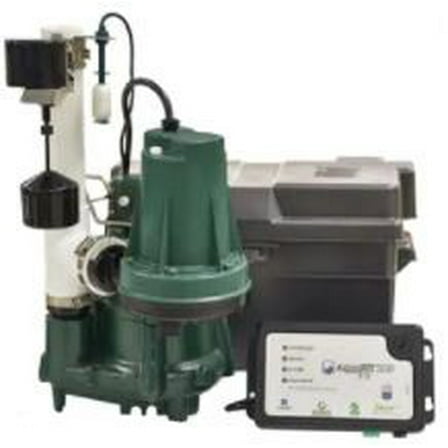 Zoeller 508-0016 0.5 HP 508 Primary & Aquanot Fit Backup Pump Cover with M98 Preassembled System