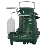 Zoeller 57-0001 9 ft. Cord 0.33HP All Cast Iron Submersible Sump Pump with Vertical Float Switch