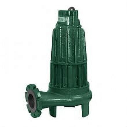 Zoeller 621-0009, Model F621, Sewage Waste 600 Series, Sewage Pump, 1-1/2 HP, 230 Volts, 3 Phase