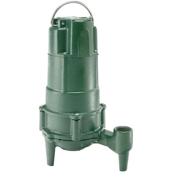 Zoeller 803-004 Shark Grinder E803 Non Automatic Cast Iron Residential Grinder Pump, 230V, 15' Cord