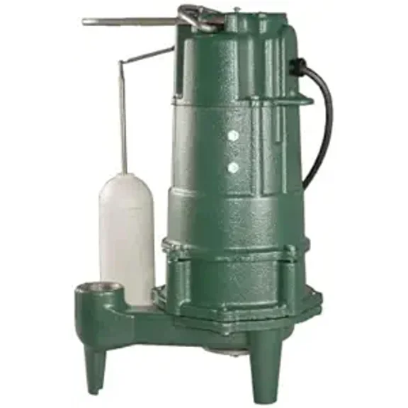 Zoeller 805-0003 Shark Grinder D805 Automatic Cast Iron Residential Grinder Pump, 230V, 15' Cord