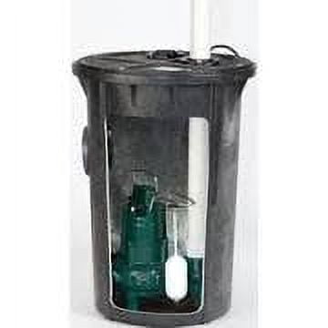 Zoeller 912-0007 2 n. 115V 4-10 HP Cast Iron Preassembled Sewage Pump System