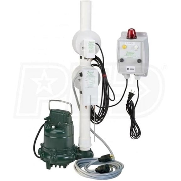Zoeller 940-0012 0.4HP Oil Guard Elevator Pump with Smart Switch & Alarm System