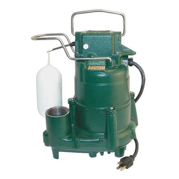 Zoeller 1/2 HP 1-1/2" F Submersible Sump Pump 230V Vertical 98-0003