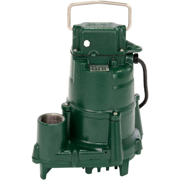 Zoeller N98 1/2 Hp Cast Iron Submersible Sump Pump (Non-Automatic)