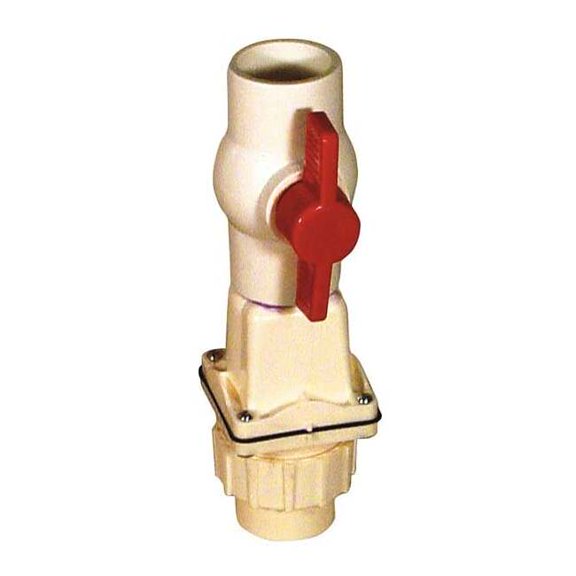Zoeller 1-1/2" Socket PVC Swing Check Valve 30-0100