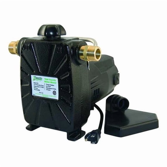 Zoeller Utility Transfer Pump, 1/2 HP,1 Ph, 115V 314-0002