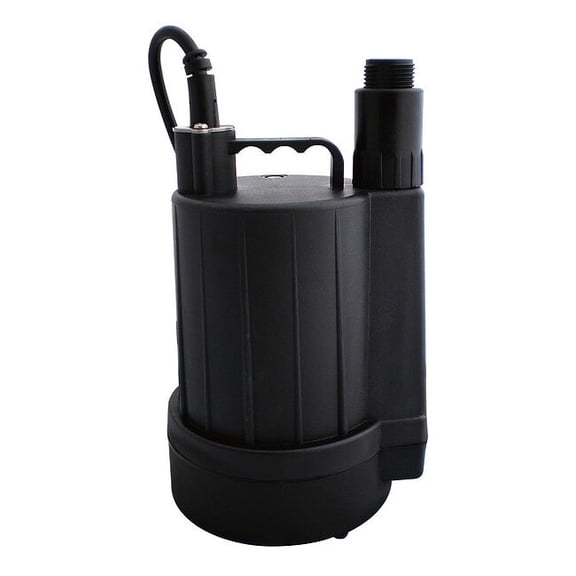 Zoeller Plug-InUtilityPump,9ft,11.375in H,115VAC 42-0007